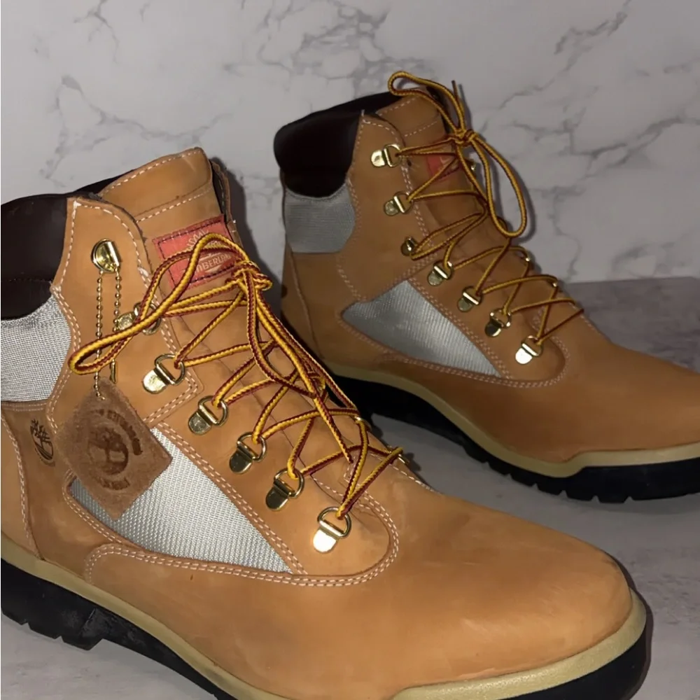MENS Timberland 6” Field Boot Wheat - Picture 3 of 8